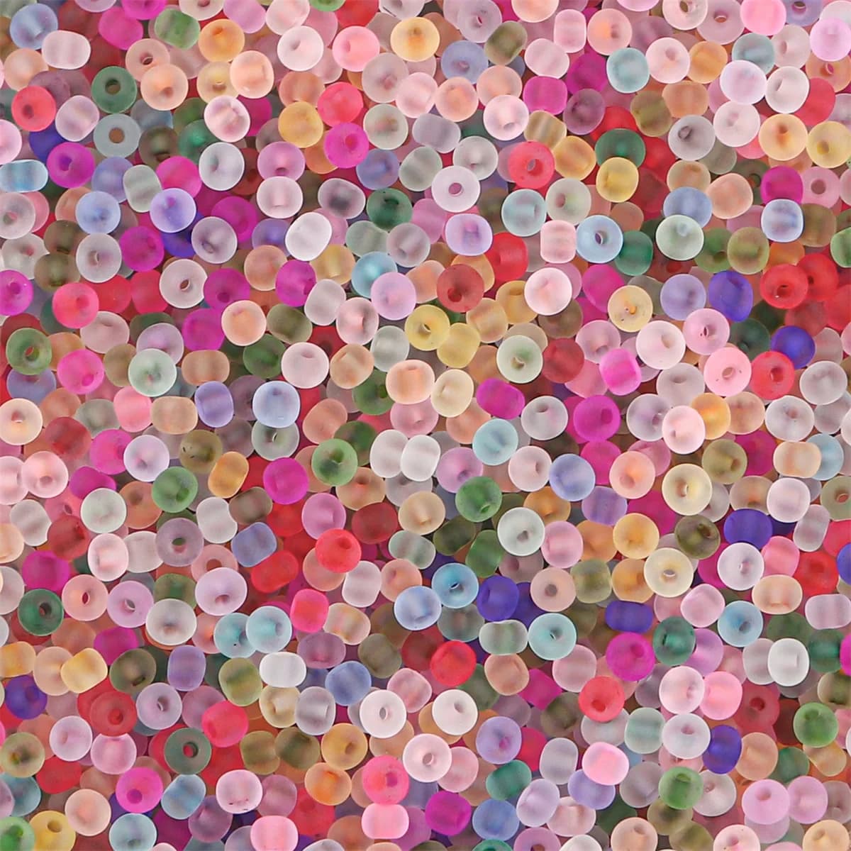 LuxeHaze Frosting Matte Seedbeads Uniform Round thumbnail 2