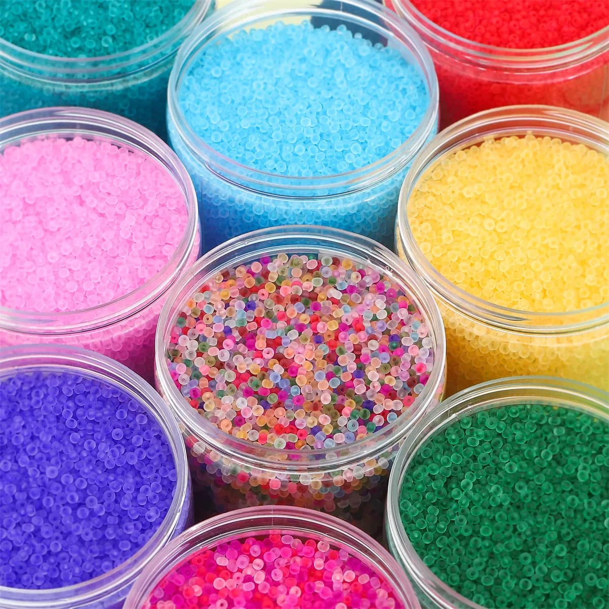LuxeHaze Frosting Matte Seedbeads Uniform Round thumbnail 4